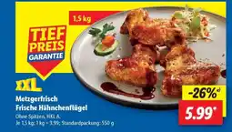 Lidl Metzgerfrisch Frische Hähnchenflügel Angebot