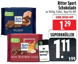 Edeka Ritter Sport Schokolade Angebot