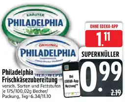 Edeka Philadelphia Frischkäsezubereitung Angebot