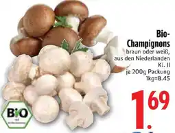 Edeka Bio- Champignons Angebot