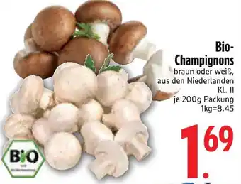 Edeka Bio- Champignons Angebot