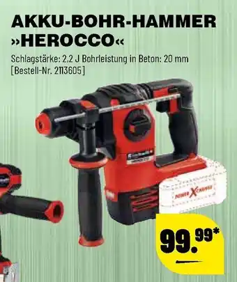 Leitermann Baumarkt Einhell Akku Bohr Hammer Herocco Angebot