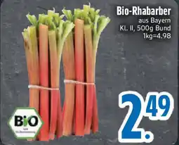 Edeka Bio-Rhabarber Angebot