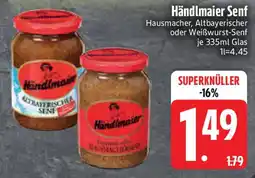 Edeka Händlmaier Senf Angebot