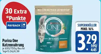 Edeka Purina One Katzennahrung Angebot