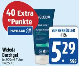 Edeka Weleda Duschgel Angebot