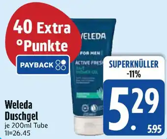 Edeka Weleda Duschgel Angebot