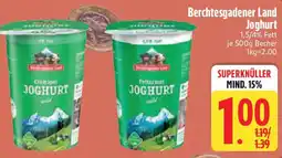 Edeka Berchtesgadener Land Joghurt Angebot