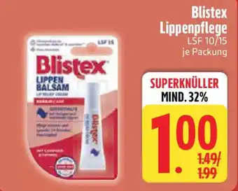 Edeka Dlistex Lippenpflege LSF 10/15 Angebot
