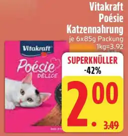 Edeka Vitakraft Poésie Katzennahrung Angebot
