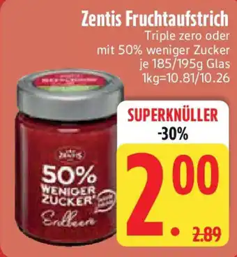 Edeka Zentis Fruchtaufstrich Angebot