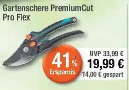 Edeka Gartenschere PremiumCut Pro Flex Angebot
