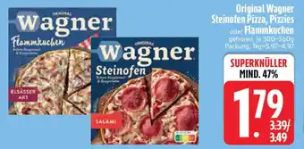 Edeka Original Wagner Steinofen Pizza, Pizzies oder Flammkuchen Angebot