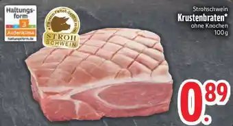 Edeka Strohschwein Krustenbraten Angebot