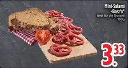 Edeka Mini-Salami -Brez'n Angebot