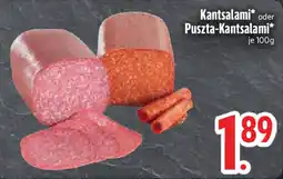 Edeka Kantsalami oder Puszta-Kantsalami Angebot