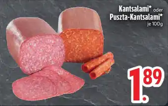 Edeka Kantsalami oder Puszta-Kantsalami Angebot