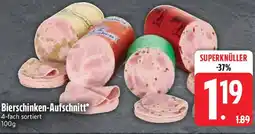 Edeka Bierschinken-Aufschnitt Angebot