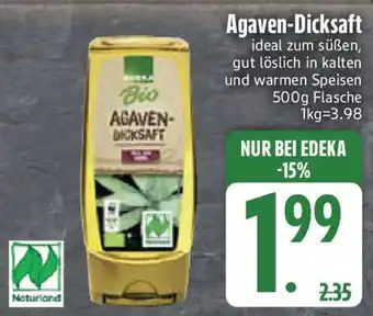 Edeka Agaven-Dicksaft Angebot