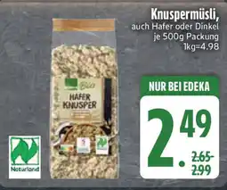 Edeka Knuspermüsli Angebot