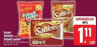 Edeka Lorenz Saltletts oder Erdnuẞ-Locken Angebot
