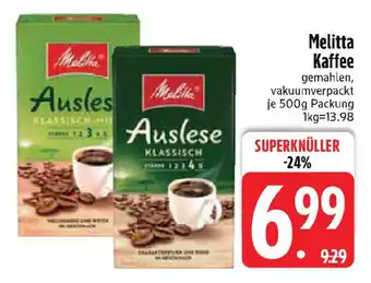 Edeka Melitta Kaffee Angebot