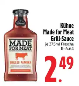 Edeka Kühne Made for Meat Grill-Sauce Angebot