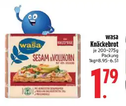 Edeka wasa Knäckebrot Angebot