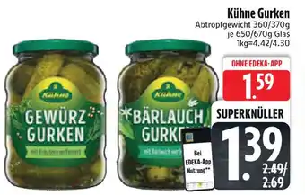 Edeka Kühne Gurken Angebot