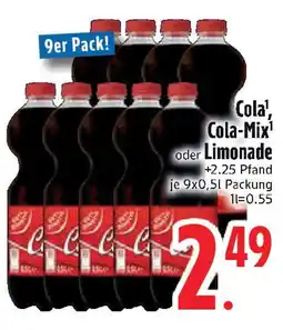 Edeka Cola, Cola-Mix der Limonade Angebot