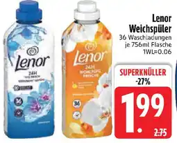 Edeka Lenor Weichspüler Angebot