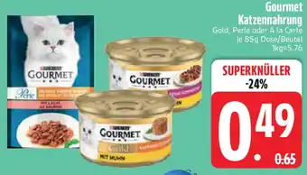 Edeka Gourmet Katzennahrung Angebot