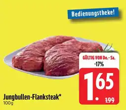 Edeka Jungbullen-Flanksteak Angebot