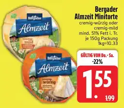 Edeka Bergader Almzeit Minitorte Angebot