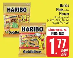 Edeka Haribo Minis oder Maoam Angebot