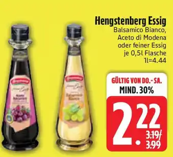 Edeka Hengstenberg Essig Angebot