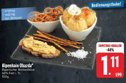Edeka Alpenhain Obazda Angebot