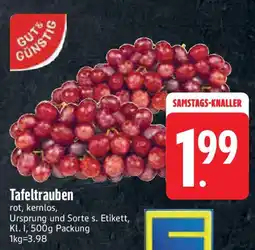 Edeka GUT&GÜNSTIG Tafeltrauben Angebot