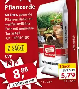Sonderpreis Baumarkt Pflanzerde Angebot