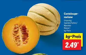 Lidl Cantaloupe- melone Angebot