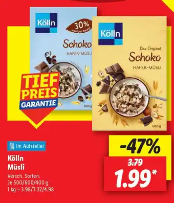 Lidl Kölln Müsli Angebot