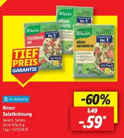 Lidl Knorr Knorr Salatkrönung Angebot