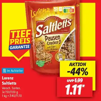 Lidl Lorenz Saltletts Angebot