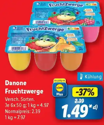 Lidl Danone Fruchtzwerge Angebot