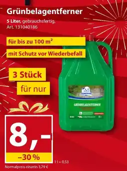 Sonderpreis Baumarkt Grünbelagentferner Angebot