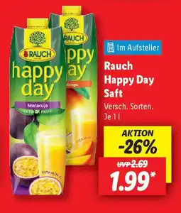 Lidl Rauch Happy Day Saft Angebot