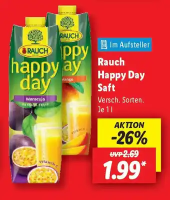 Lidl Rauch Happy Day Saft Angebot