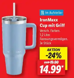 Lidl IronMaxx Cup mit Griff Angebot