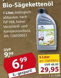 Sonderpreis Baumarkt Bio-Sägekettenöl Angebot