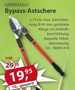 Sonderpreis Baumarkt GERMANIA Bypass-Astschere Angebot